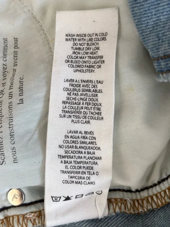 Frame Denim Long Barrel Jeans Divine Wash High Rise Size 29 NWT - Picture 10 of 10